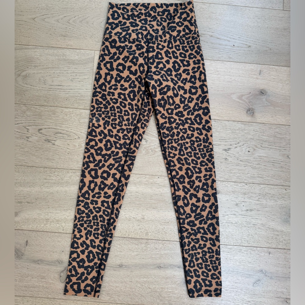Beach Riot Leopard Print Kids Leggings